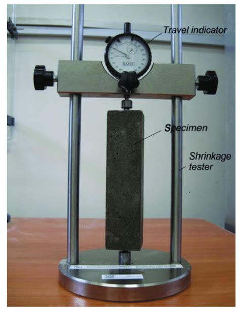 Shrinkage Testing agent|concrete shrinkage measurement.